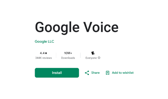 GoogleVoice number location query